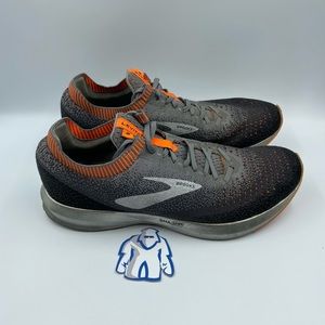 Brooks Levitate‎ 2 Gray/Orange Men’s Sz 12
